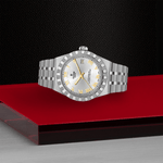 TUDOR Watch TUDOR 36mm Silver Dial, Stainless Steel Bracelet (M2836C1A0-0104)