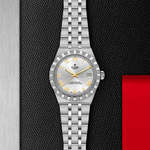 TUDOR Watch TUDOR 36mm Silver Dial, Stainless Steel Bracelet (M2836C1A0-0104)