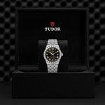 TUDOR Watch TUDOR 36mm TUDOR Royal Black Dial, Stainless Steel Bracelet (M2836C1A0-0101)