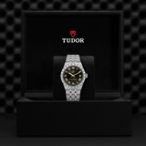 TUDOR Watch TUDOR 36mm TUDOR Royal Black Dial, Stainless Steel Bracelet (M2836C1A0-0101)