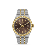 TUDOR Watch TUDOR 36mm TUDOR Royal Brown Dial, Gold and Stainless Steel Bracelet (M2836C1A3-0001)