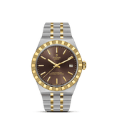 TUDOR Watch TUDOR 36mm TUDOR Royal Brown Dial, Gold and Stainless Steel Bracelet (M2836C1A3-0001)