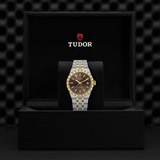 TUDOR Watch TUDOR 36mm TUDOR Royal Brown Dial, Gold and Stainless Steel Bracelet (M2836C1A3-0001)