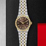 TUDOR Watch TUDOR 36mm TUDOR Royal Brown Dial, Gold and Stainless Steel Bracelet (M2836C1A3-0001)