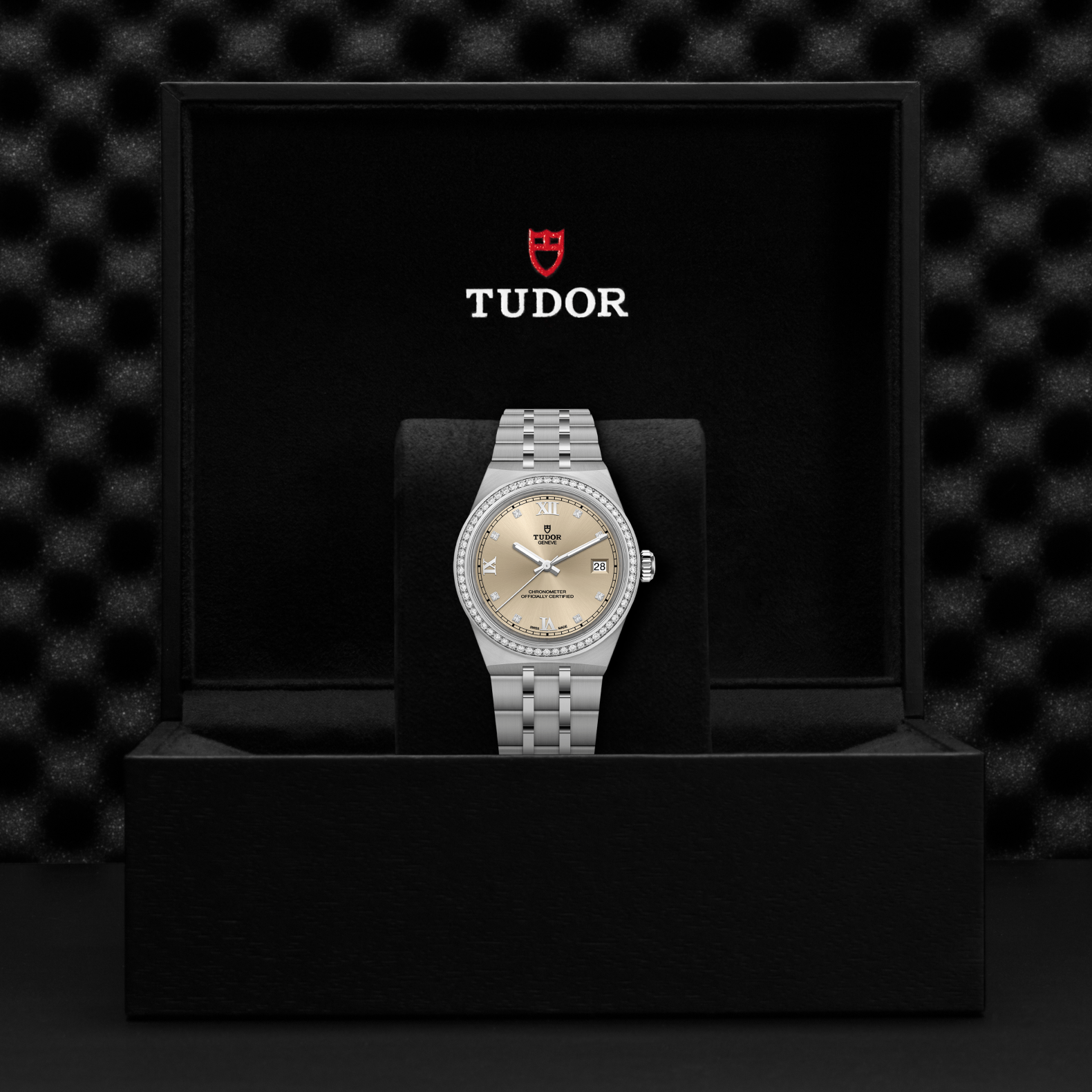 TUDOR Watch TUDOR 36mm TUDOR Royal Ivory Dial, Stainless Steel Bracelet (M2836C1S0-0001)