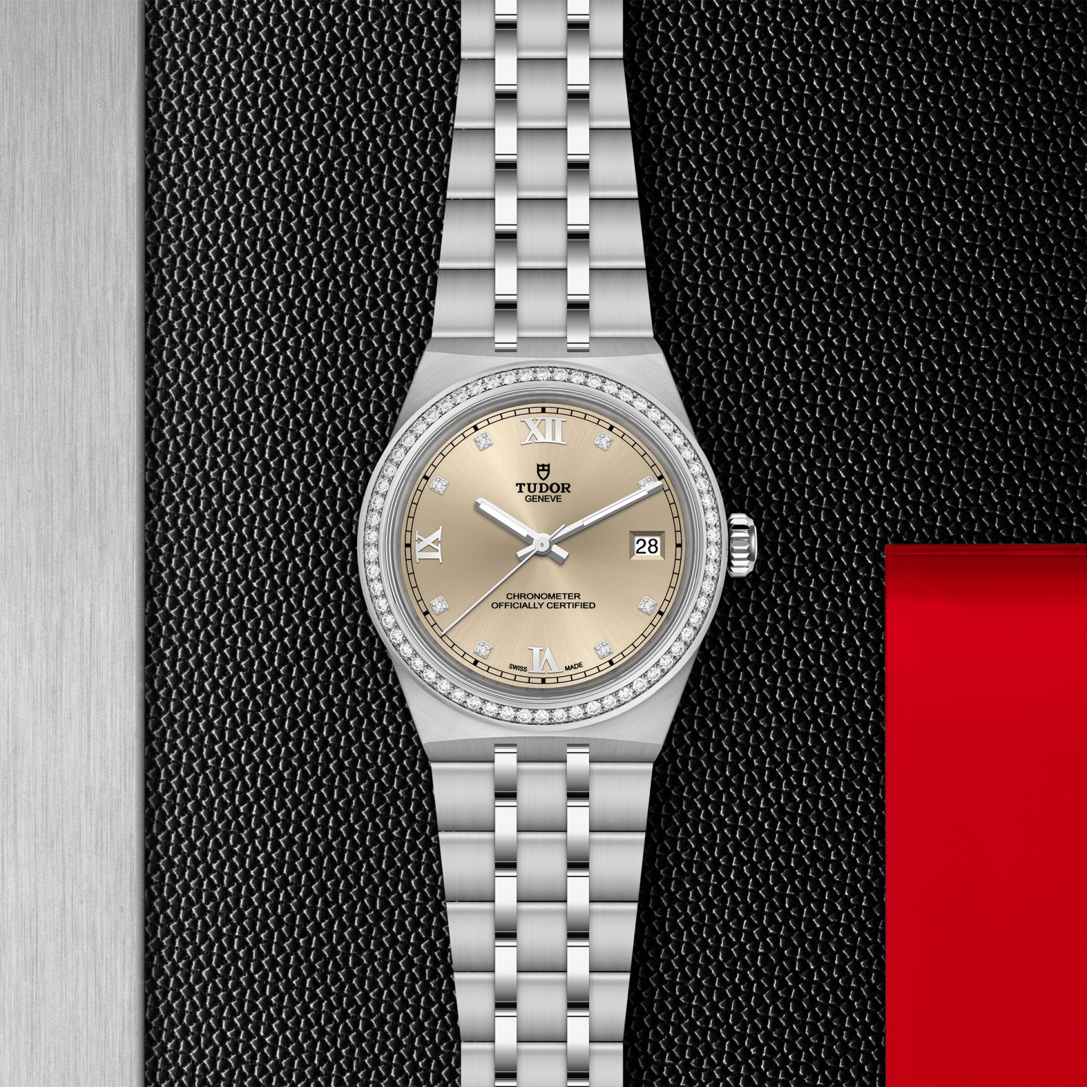 TUDOR Watch TUDOR 36mm TUDOR Royal Ivory Dial, Stainless Steel Bracelet (M2836C1S0-0001)