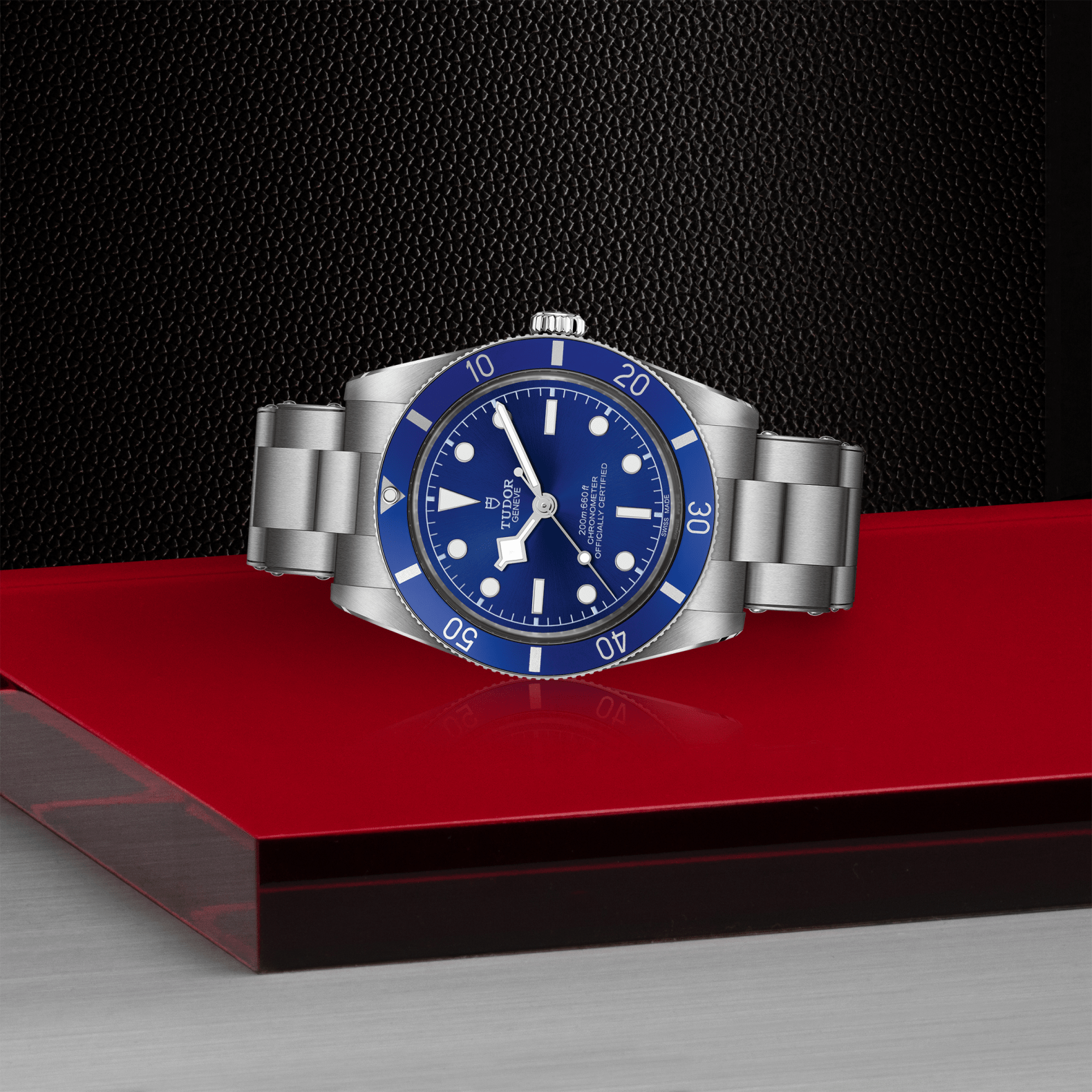 TUDOR Watch TUDOR 37mm Black Bay 54 Blue Dial, Stainless Steel Bracelet (M79000B-0001)
