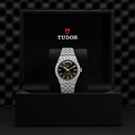 TUDOR Watch TUDOR 40mm TUDOR Royal Black Dial, Stainless Steel Bracelet (M2840D1A0-0001)