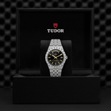 TUDOR Watch TUDOR 40mm TUDOR Royal Black Dial, Stainless Steel Bracelet (M2840D1A0-0001)