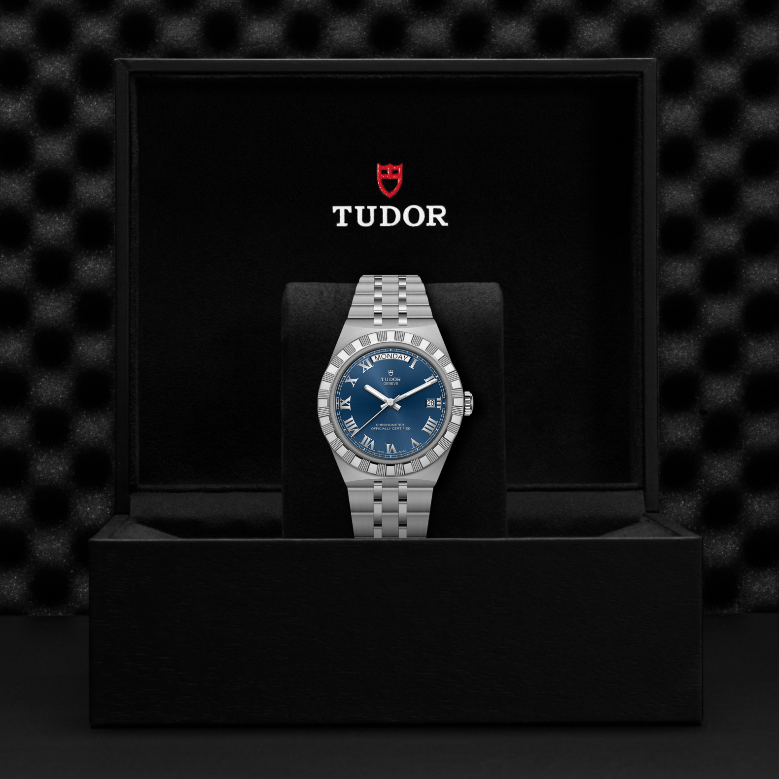 TUDOR Watch TUDOR 40mm TUDOR Royal Blue Dial, Stainless Steel Bracelet (M2840D1A0-0002)