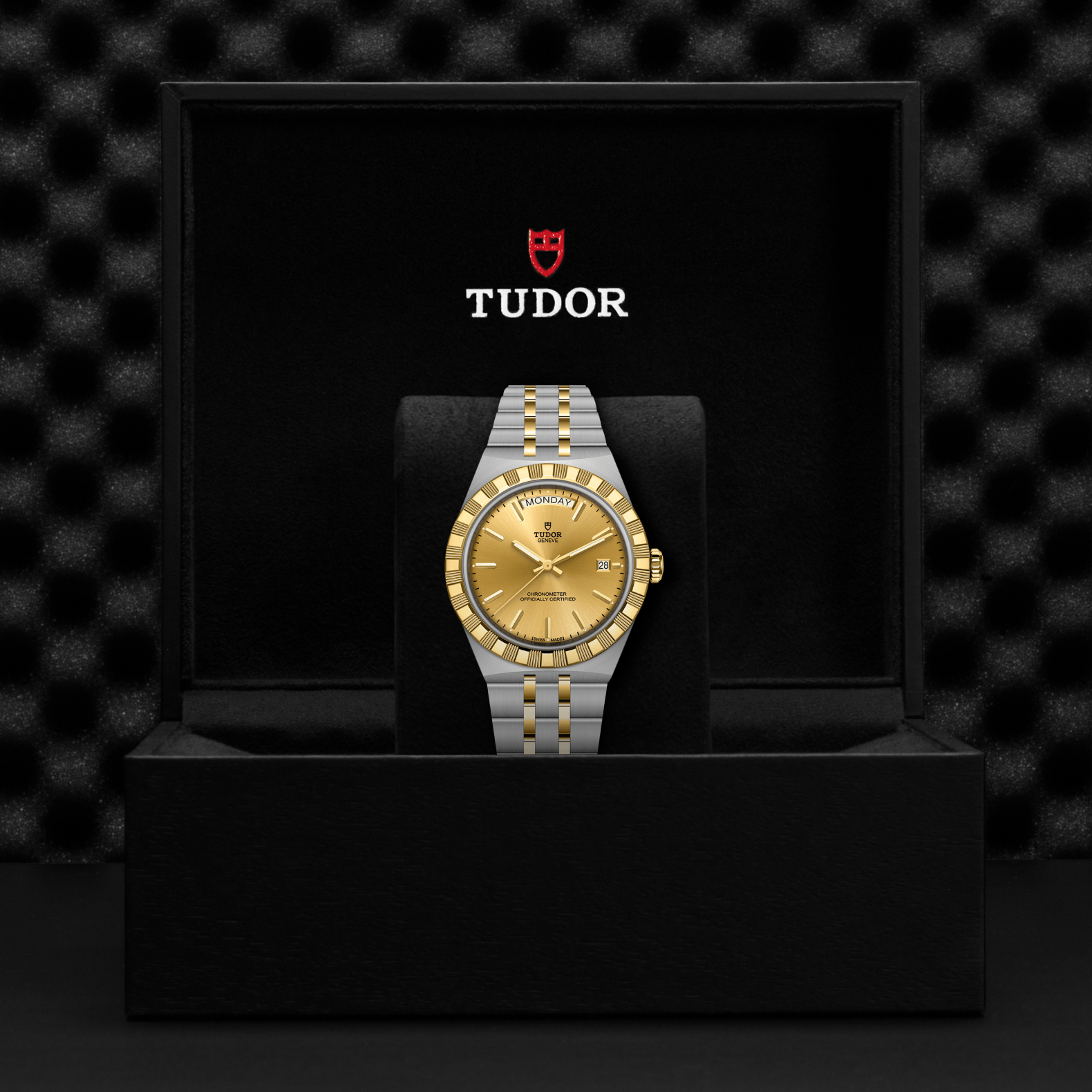 TUDOR Watch TUDOR 40mm TUDOR Royal Gold Dial, Steel and Yellow Gold Bracelet (M2840D1A3-0002)