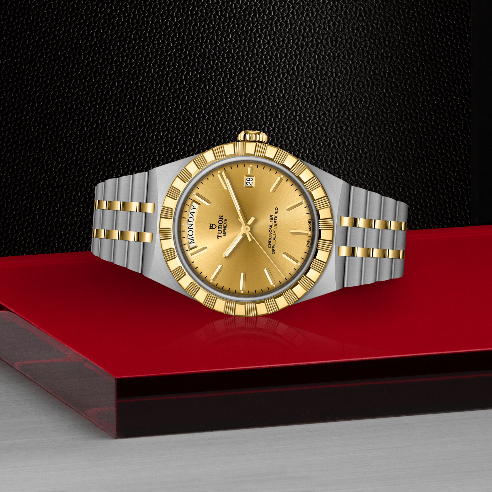 TUDOR Watch TUDOR 40mm TUDOR Royal Gold Dial, Steel and Yellow Gold Bracelet (M2840D1A3-0002)
