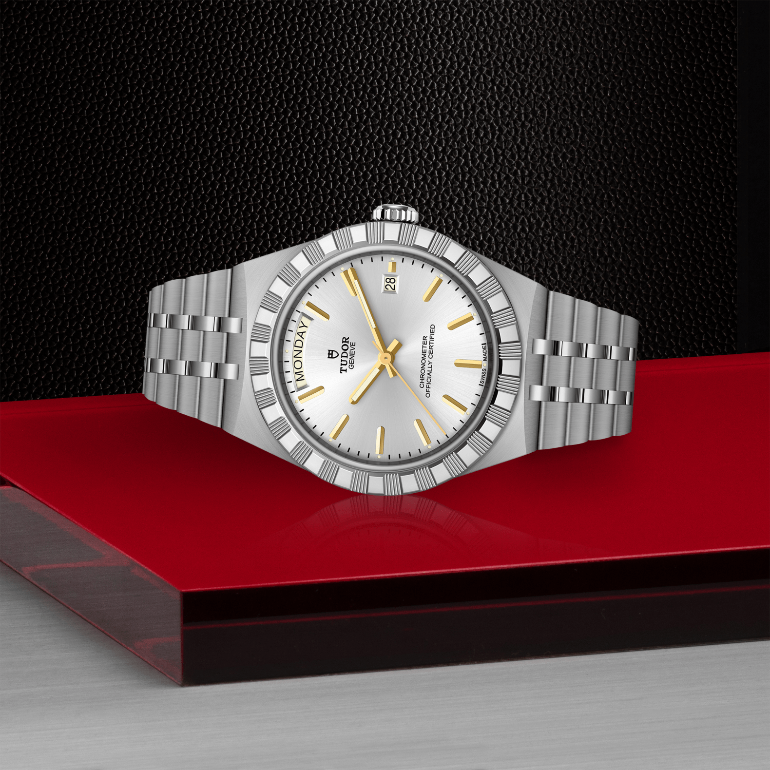 TUDOR Watch TUDOR 40mm TUDOR Royal Silver Dial, Stainless Steel Bracelet (M2840D1A0-0004)