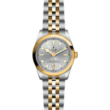 TUDOR Watch TUDOR Black Bay 31 S&G Silver Dial, Yellow Gold Bezel, Stainless Steel Bracelet (M79603-0002)
