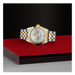 TUDOR Watch TUDOR Black Bay 31 S&G Silver Dial, Yellow Gold Bezel, Stainless Steel Bracelet (M79603-0002)