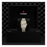 TUDOR Watch TUDOR Black Bay 31 S&G Silver Dial, Yellow Gold Bezel, Stainless Steel Bracelet (M79603-0002)