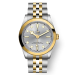 TUDOR Watch TUDOR Black Bay 31 S&G Silver Dial, Yellow Gold Bezel, Stainless Steel Bracelet (M79603-0002)