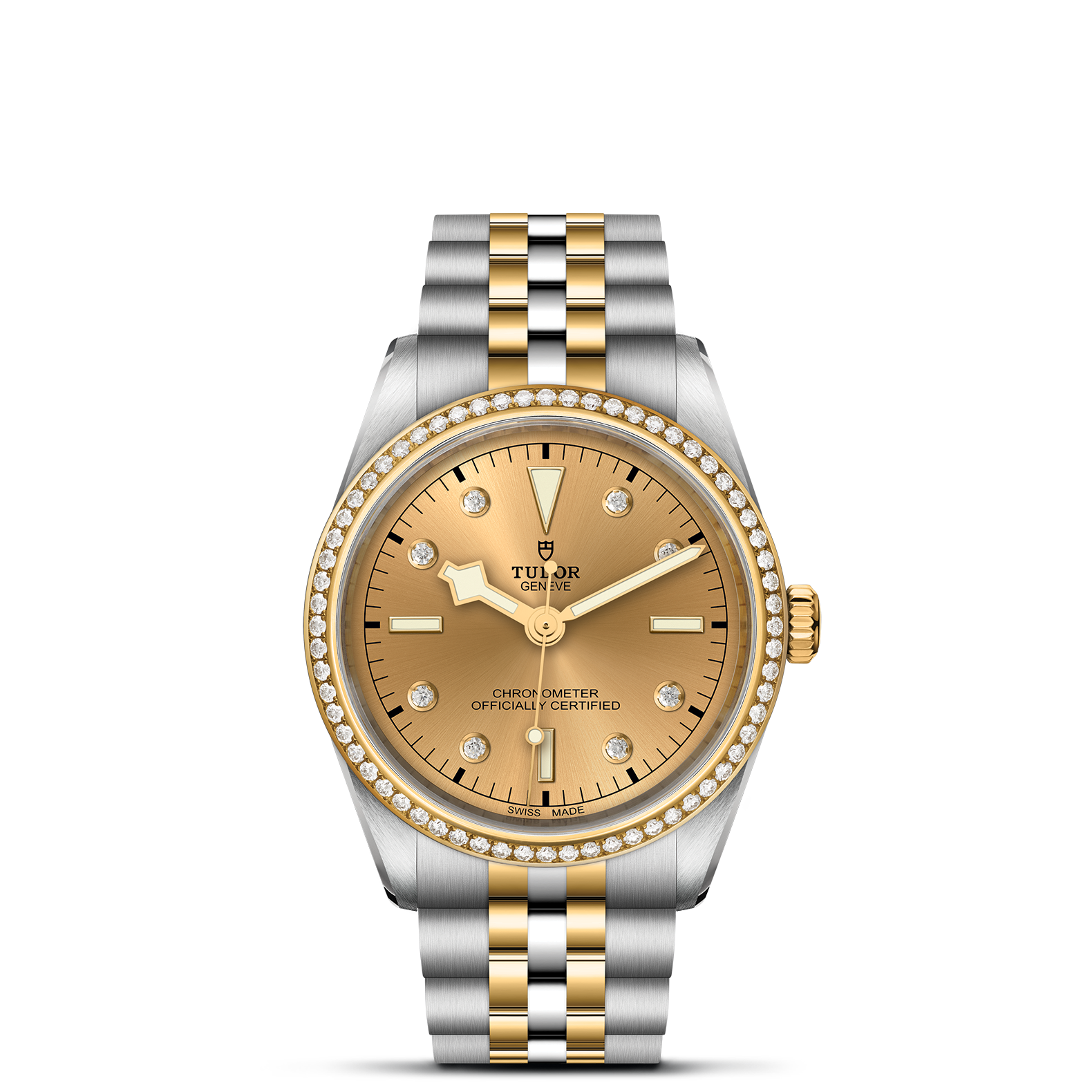 TUDOR Watch TUDOR Black Bay 36mm Steel Case, Steel and Yellow Gold Strap (M79653-0007)