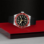 TUDOR Watch TUDOR Black Bay 41mm Black Dial, Black Rubber Strap (M7941A1A0RU-0002)