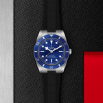 TUDOR Watch TUDOR Black Bay 54 37mm Blue Dial, Rubber Bracelet (M79000B-0002)