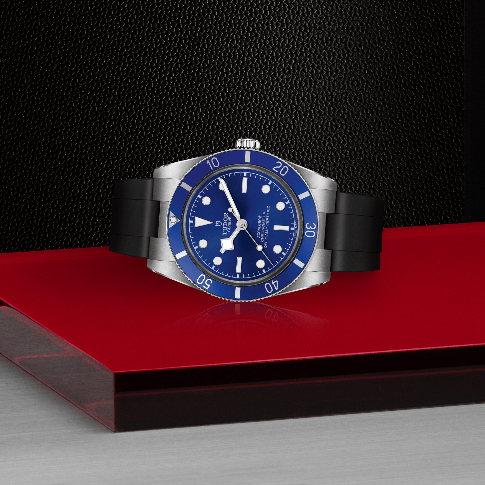 TUDOR Watch TUDOR Black Bay 54 37mm Blue Dial, Rubber Bracelet (M79000B-0002)