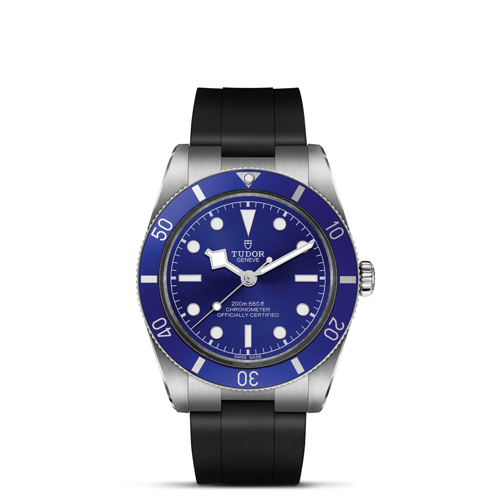 TUDOR Watch TUDOR Black Bay 54 37mm Blue Dial, Rubber Bracelet (M79000B-0002)