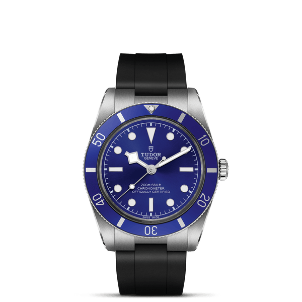 megapix2022 tudor ブラックベイ54 TUDOR Black Bay 54 37mm Blue Dial, Rubber Bracelet (M79000B-0002