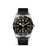 TUDOR Watch TUDOR Black Bay 54 37mm Case, Black Dial, Black Rubber Bracelet (M79000N-0002)