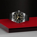TUDOR Watch TUDOR Black Bay 54 37mm Case, Black Dial, Black Rubber Bracelet (M79000N-0002)
