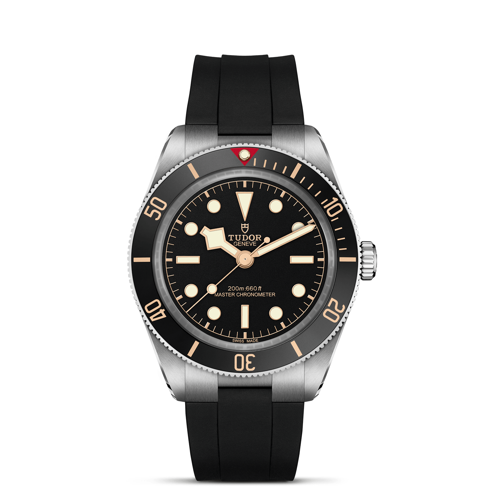 TUDOR Watch TUDOR Black Bay 58 39mm Black Dial, Rubber Bracelet (M7939A1A0NU-0003)