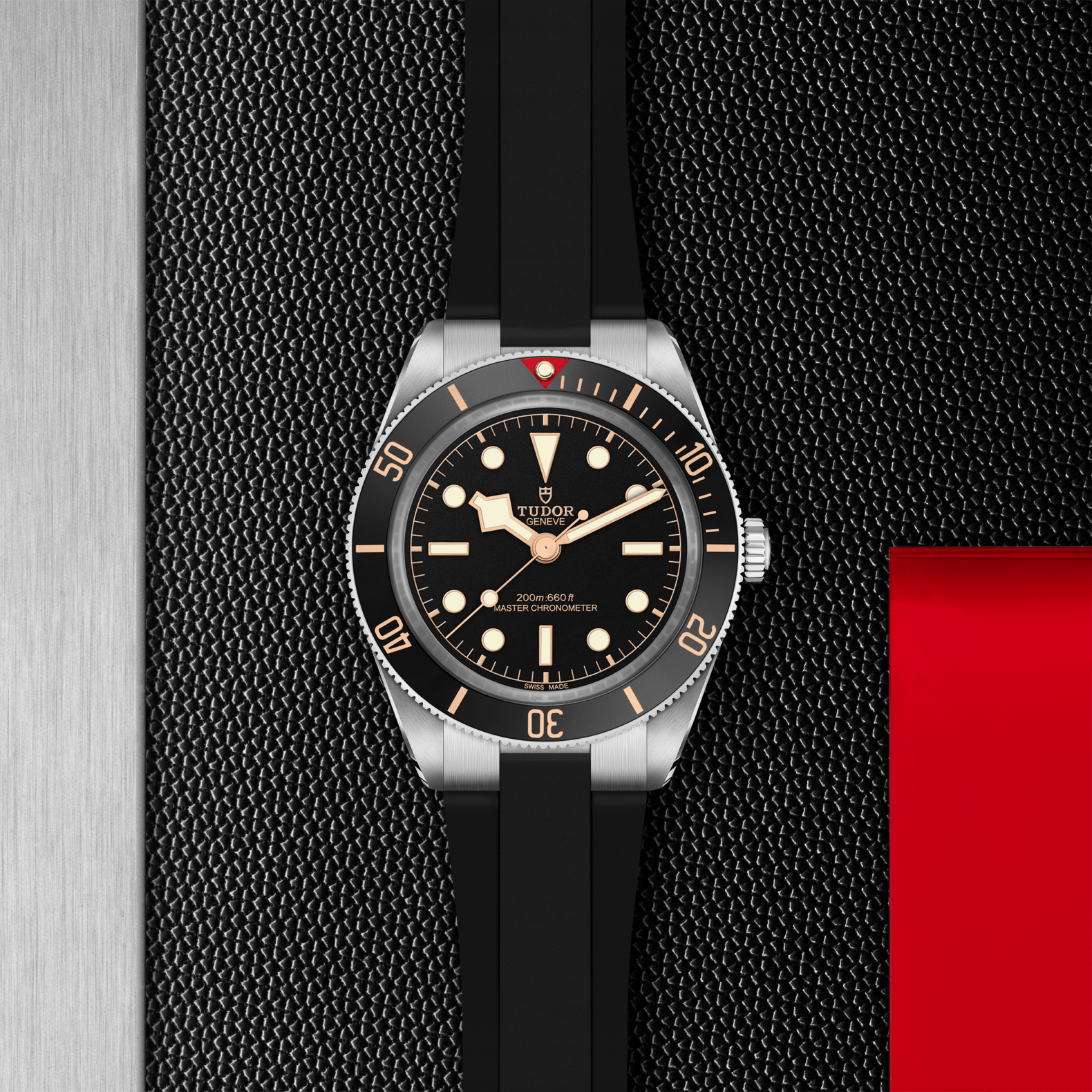 TUDOR Watch TUDOR Black Bay 58 39mm Black Dial, Rubber Bracelet (M7939A1A0NU-0003)