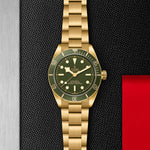 TUDOR Watch TUDOR Black Bay 58 39mm Green Dial, 18K Yellow Gold Bracelet (M79018V-0006)