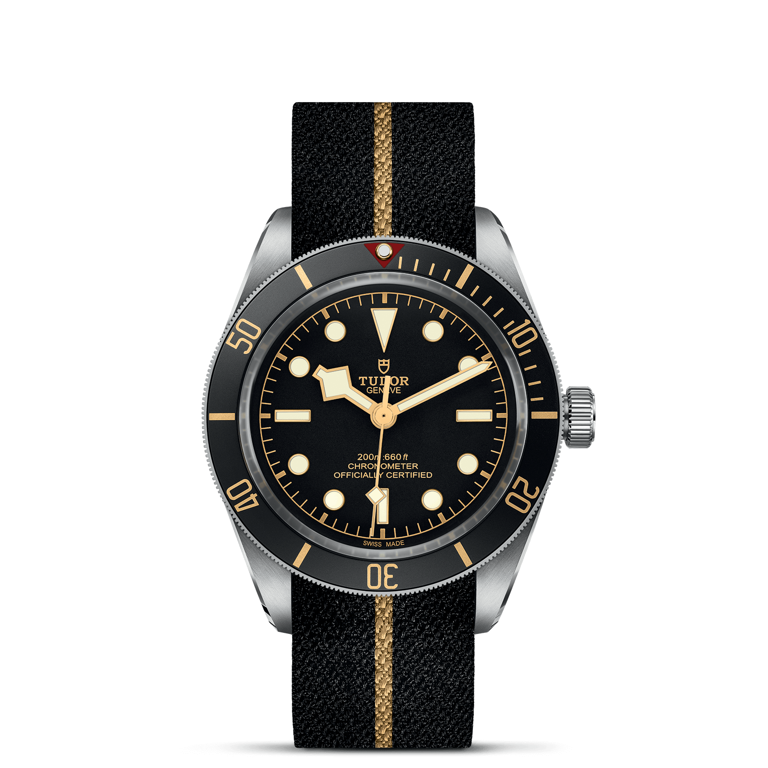 TUDOR Watch TUDOR Black Bay 58 39mm Steel Case, Fabric Leather Strap (M79030N-0003)