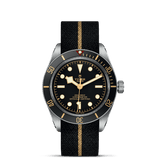 TUDOR Watch TUDOR Black Bay 58 39mm Steel Case, Fabric Leather Strap (M79030N-0003)