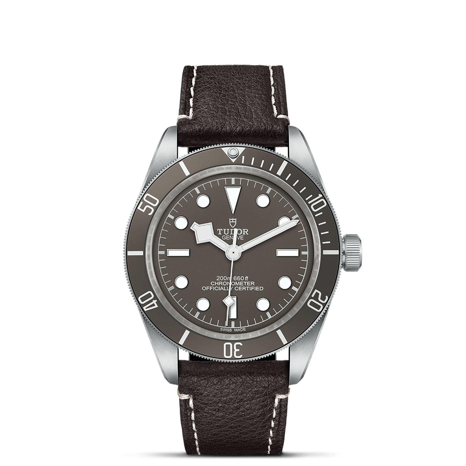 TUDOR Watch TUDOR Black Bay 58 925 39mm Steel Case, Brown Leather Strap (M79010SG-0001)