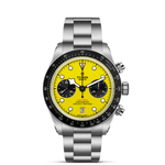 TUDOR Watch TUDOR Black Bay Chrono 39, Yellow Dial, Stainless Steel Bracelet (M79310N-0001)