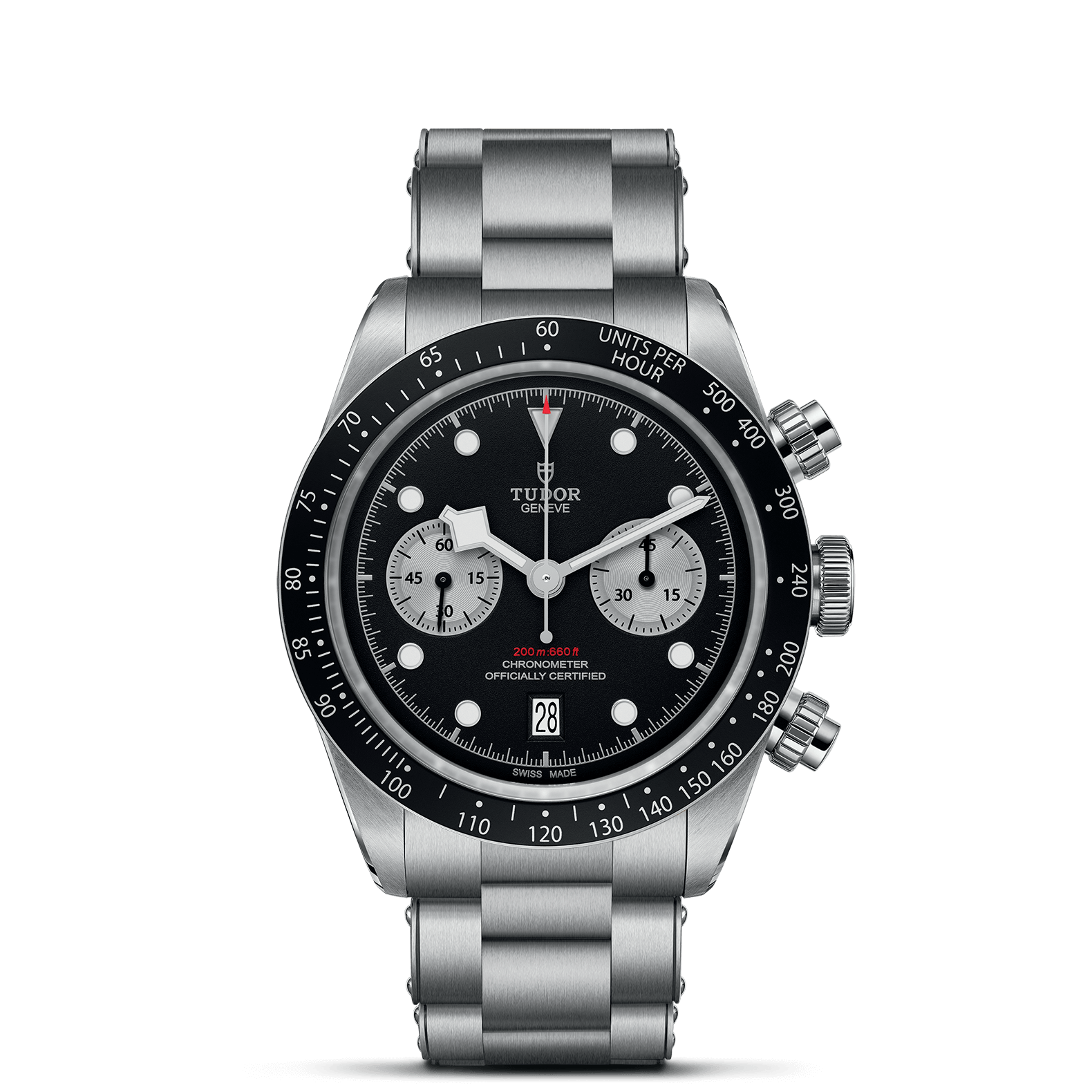 TUDOR Watch TUDOR Black Bay Chrono 41mm Steel Case, Steel Bracelet (M79360N-0001)