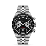 TUDOR Watch TUDOR Black Bay Chrono, Black Dial, Steel Bracelet (M79360N-0013)