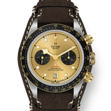 TUDOR Watch TUDOR Black Bay Chrono S&G 41mm Champagne Dial, Brown Leather Strap (M79363N-0008)