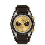 TUDOR Watch TUDOR Black Bay Chrono S&G 41mm Champagne Dial, Brown Leather Strap (M79363N-0008)