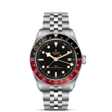 TUDOR Watch TUDOR Black Bay GMT 39mm Black Dial, Stainless Steel Bracelet (M7939G1A0NRU-0003)