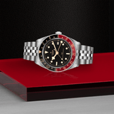 TUDOR Watch TUDOR Black Bay GMT 39mm Black Dial, Stainless Steel Bracelet (M7939G1A0NRU-0003)