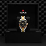 TUDOR Watch TUDOR Black Bay GMT 41mm Steel Case, Steel and Yellow Gold Bracelet (M79833MN-0001)