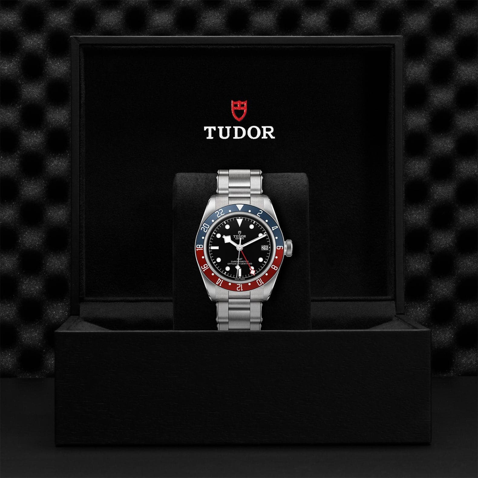 TUDOR Watch TUDOR Black Bay GMT 41mm Steel Case, Steel Bracelet (M79830RB-0001)
