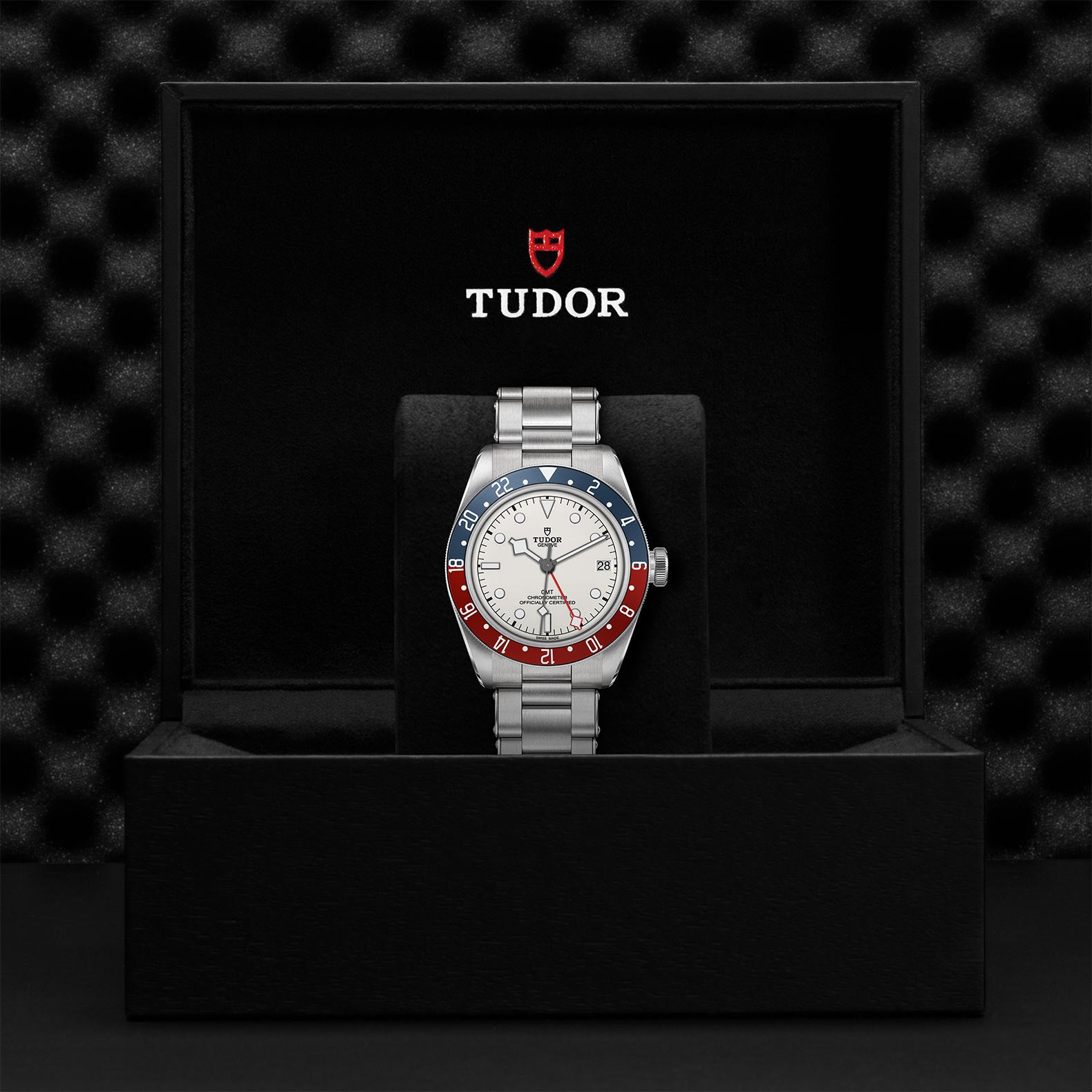 TUDOR Watch TUDOR Black Bay GMT 41mm Steel Case, Steel Bracelet (M79830RB-0010)