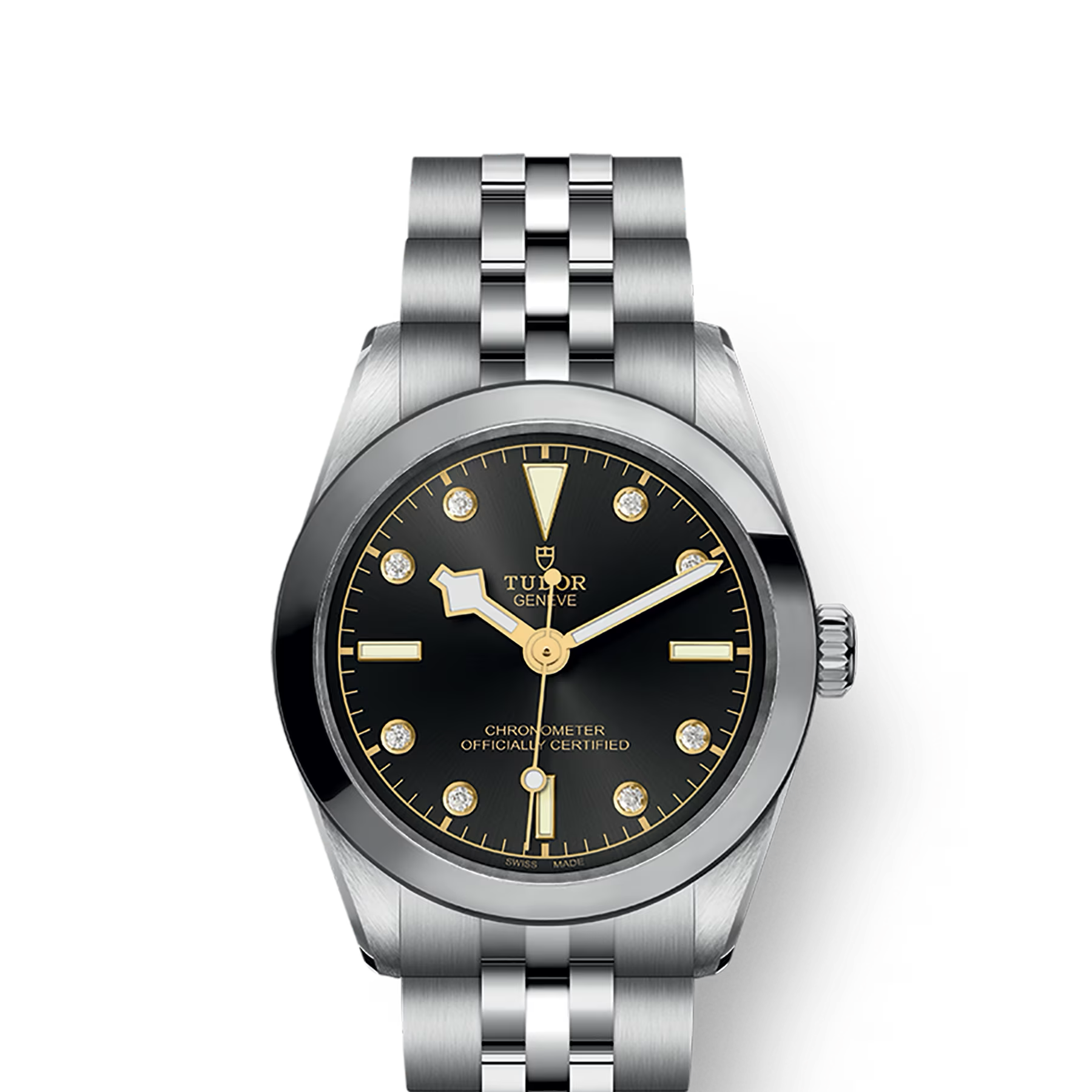 TUDOR Watch TUDOR Black Bay One 31mm Black Diamond Dial, Stainless Steel Bracelet (M79600-0004)