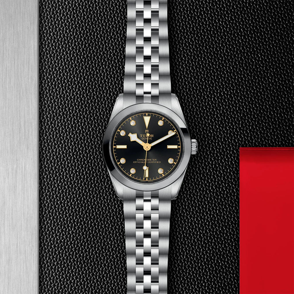 TUDOR Watch TUDOR Black Bay One 31mm Black Diamond Dial, Stainless Steel Bracelet (M79600-0004)