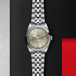 TUDOR Watch TUDOR Black Bay One 36mm Champagne Diamond Dial, Stainless Steel Bracelet (M79640-0006)