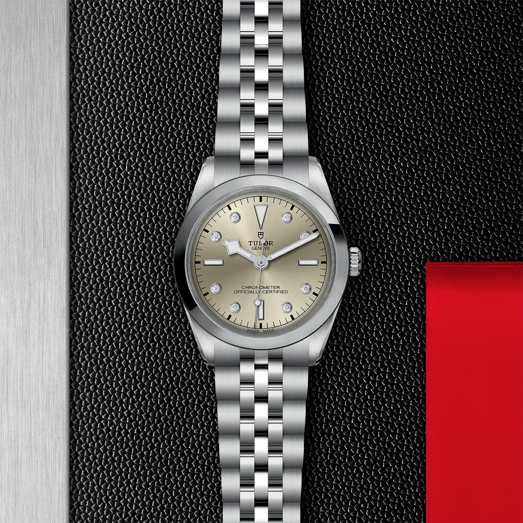 TUDOR Watch TUDOR Black Bay One 36mm Champagne Diamond Dial, Stainless Steel Bracelet (M79640-0006)