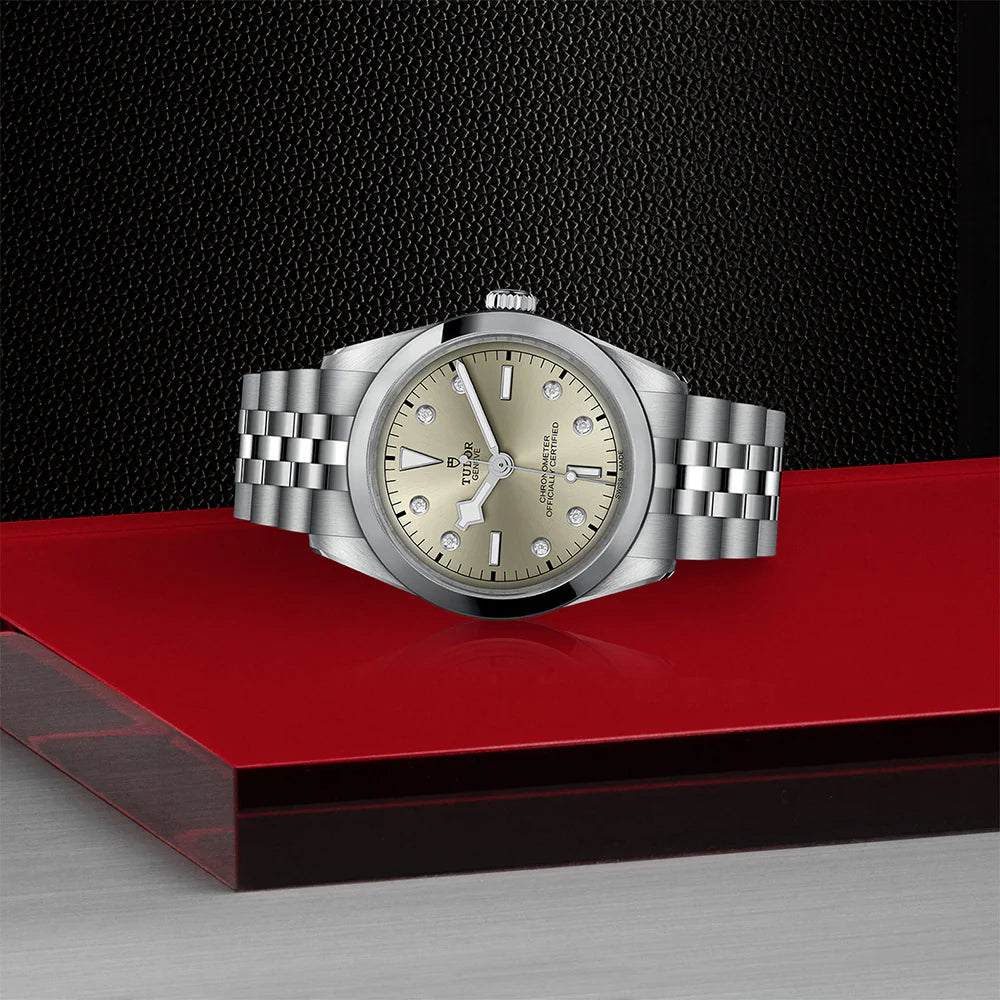 TUDOR Watch TUDOR Black Bay One 36mm Champagne Diamond Dial, Stainless Steel Bracelet (M79640-0006)